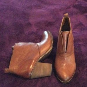 Women Leather Booties.